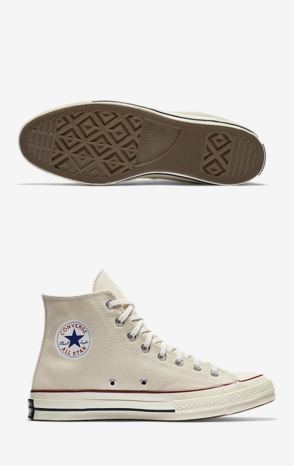 CONVERSE CHUCK TAYLOR ALL STAR '70 HIGH TOP PARCHMENT 