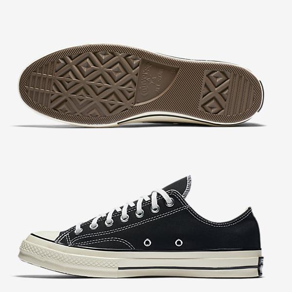 CONVERSE CHUCK TAYLOR ALL STAR '70 LOW TOP BLACK 