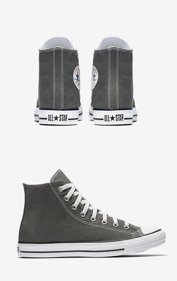 CONVERSE CHUCK TAYLOR ALL STAR HIGH TOP CHARCOAL