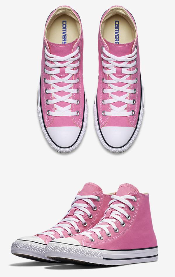 CONVERSE CHUCK TAYLOR ALL STAR HIGH TOP PINK 
