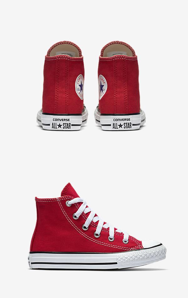 CONVERSE CHUCK TAYLOR ALL STAR HIGH TOP RED 