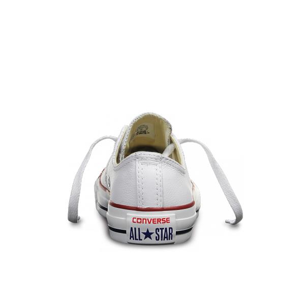CONVERSE CHUCK TAYLOR ALL STAR LEATHER LOW TOP WHITE 