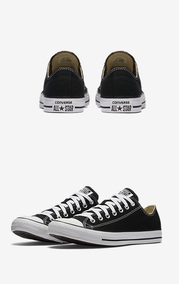 CONVERSE CHUCK TAYLOR ALL STAR LOW TOP BLACK 