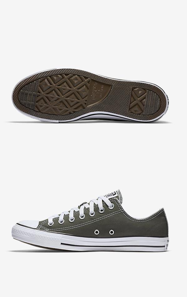 CONVERSE CHUCK TAYLOR ALL STAR LOW TOP CHARCOAL 