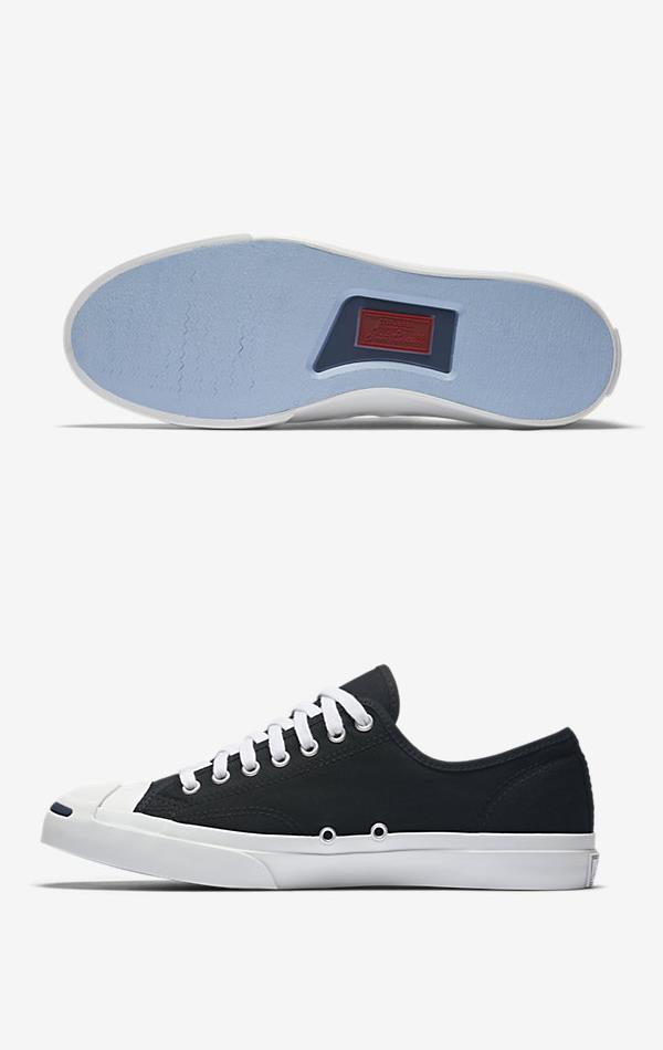 CONVERSE JACK PURCELL CLASSIC LOW TOP BLACK 