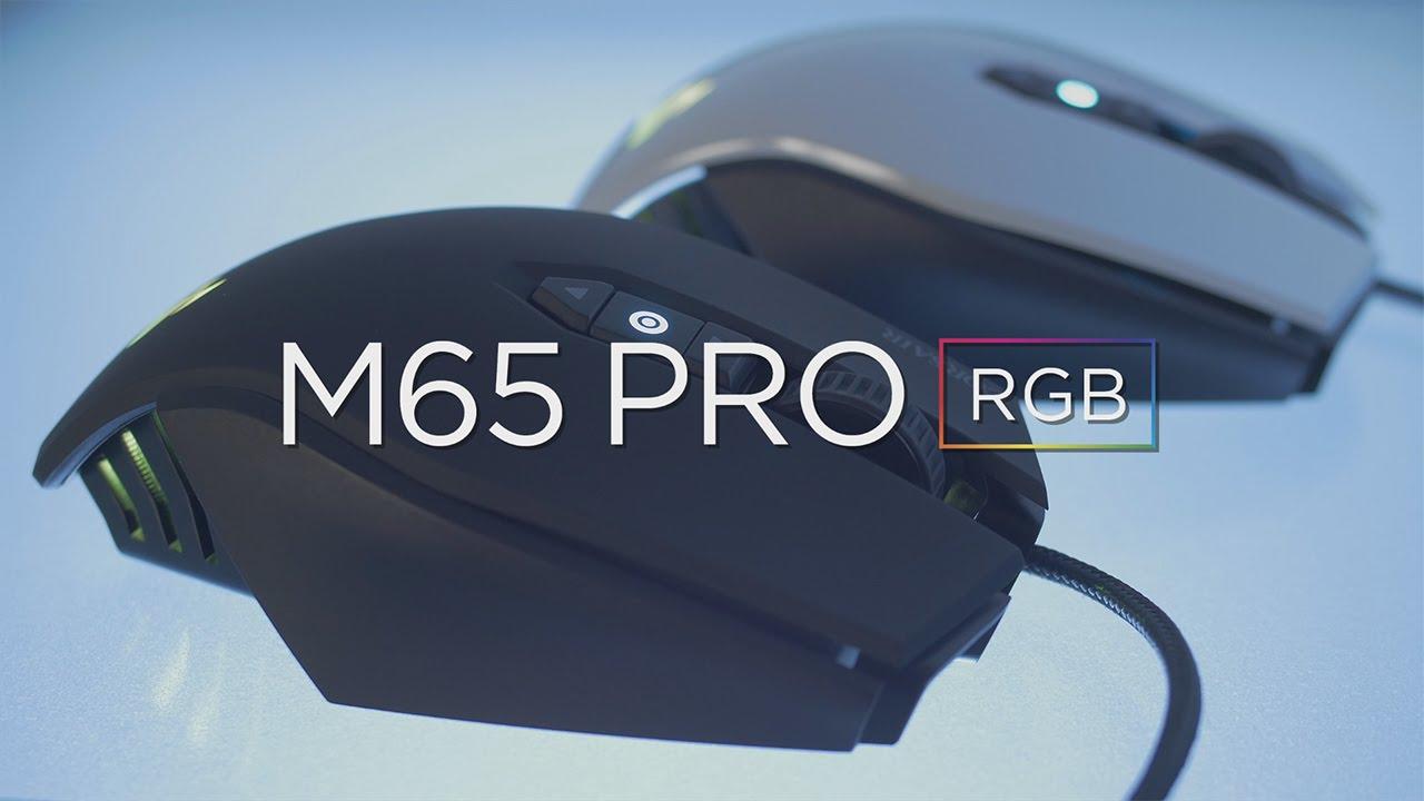 # Corsair Gaming M65 PRO RGB FPS Optical Mouse # Black | White # Corsair Gaming M65 PRO RGB FPS Optical Mouse # Black | White