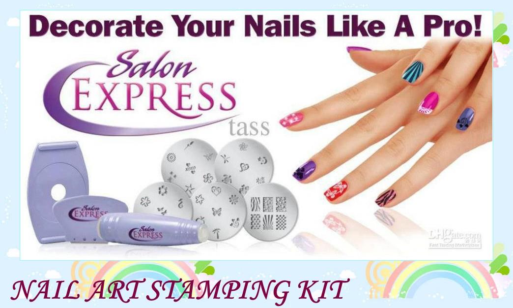 Crazy Sale! Nail Art Stamping Kit 
