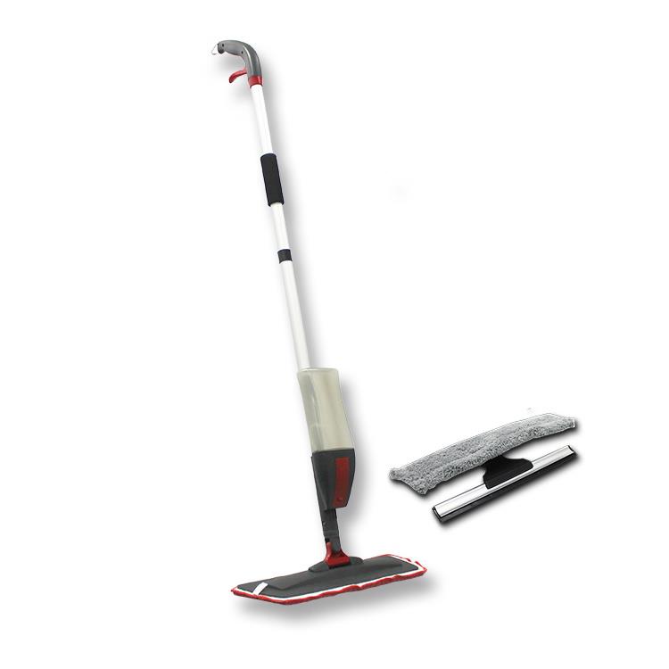 Daisu 2in1 Spray Mop Reusable Microfiber Pad & Window Glass Swiper