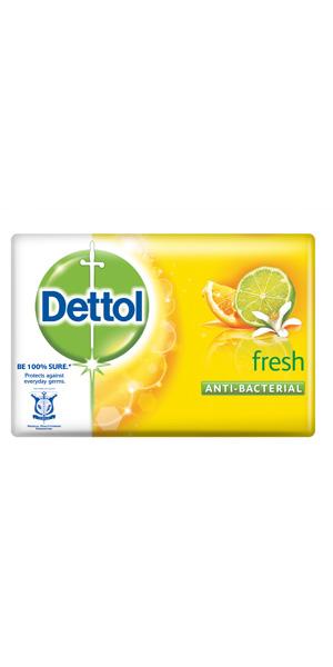 Dettol Antibacterial Fresh Bar Soap 16 X 105g