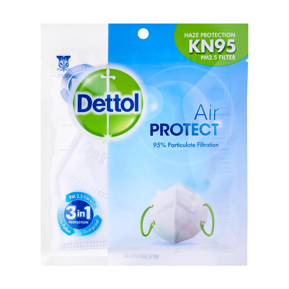 Dettol K N95 Mask Adult Face Mask for Haze 1 piece