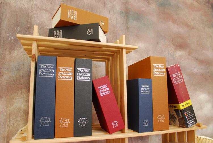 Dictionary Book Safe Hidden Security Box Password Lock / Key Lock 