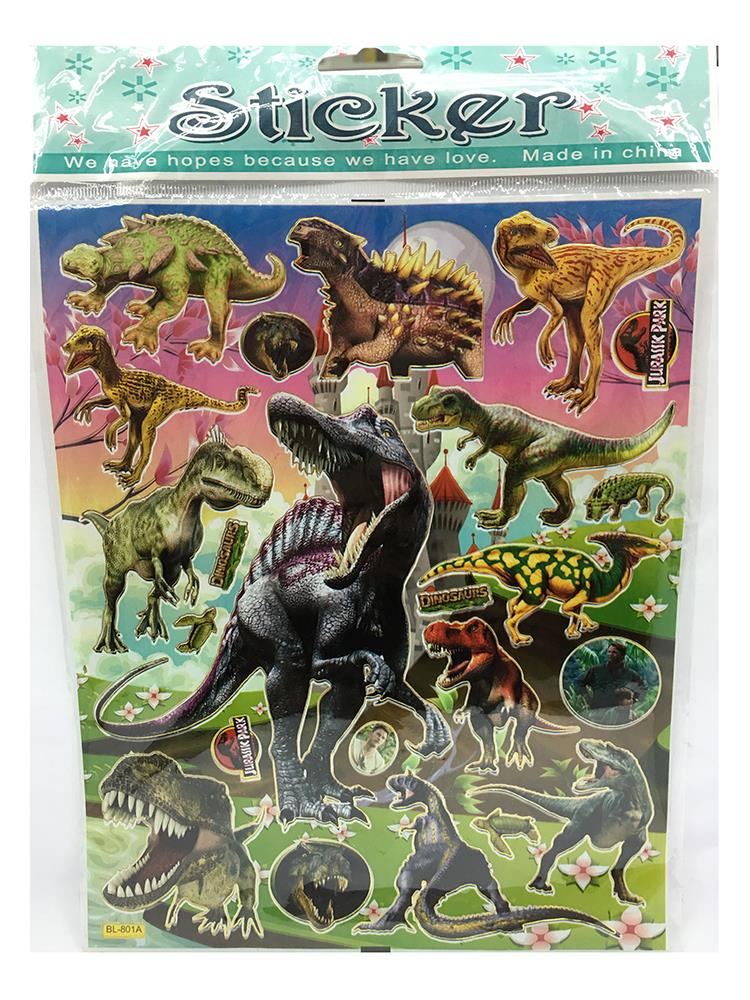 Dinosaur Stickers X 10