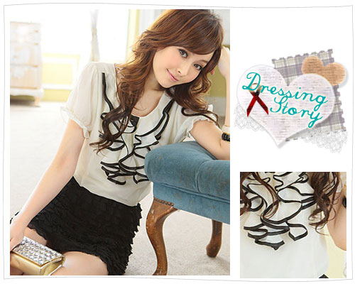 DressingStory@Urban OL Blouse (Cream) DressingStory@Urban OL Blouse (Cream)