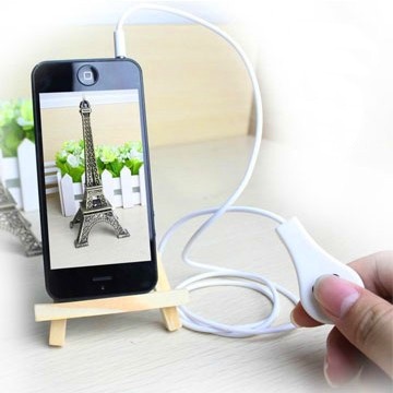 Ducame Plug Wired Shutter Release Control Cable for iPhone 5s/5c/5/4s