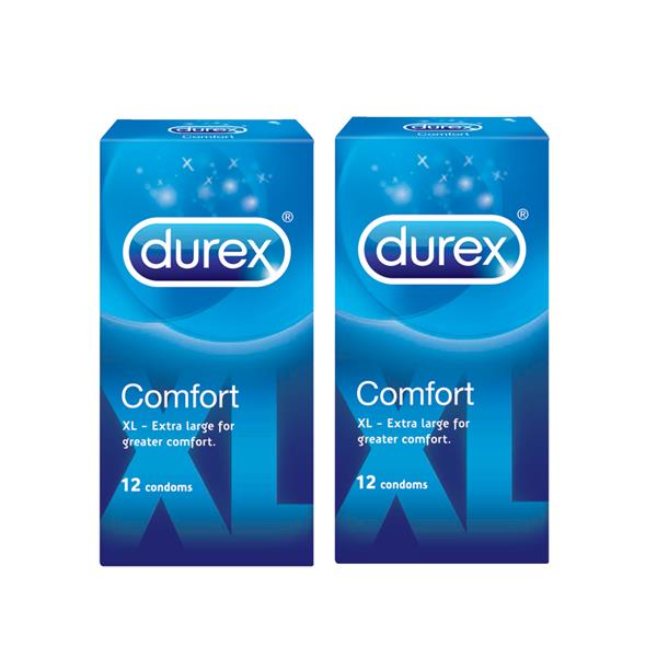 Durex Comfort XL 12s Condom X 2