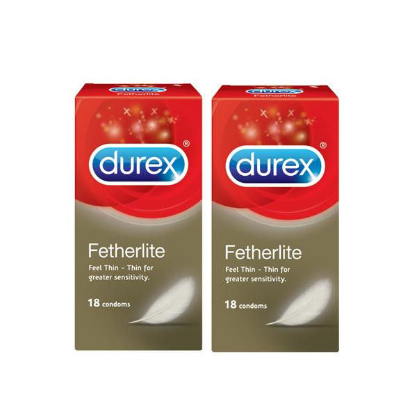  Durex Fetherlite 18s Condom X 2 boxes