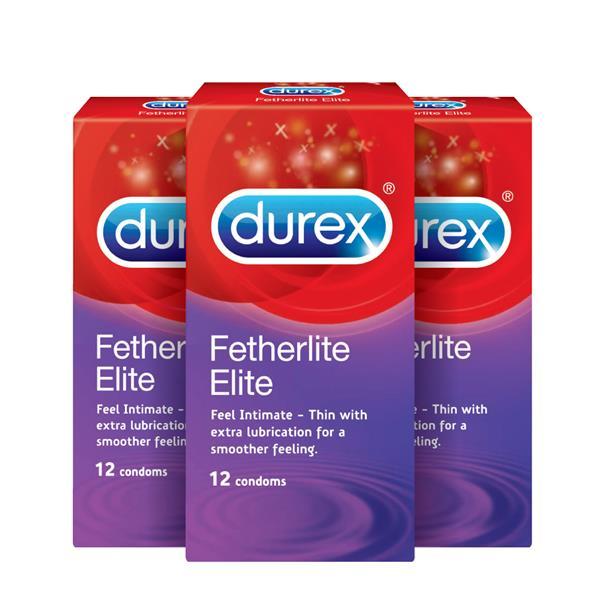 Durex Fetherlite Elite 12s Condom (Kondom) X 3