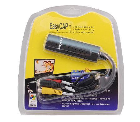 EasyCap Mini USB 2.0 Video Capture Adapter DVR DC60 (New Price!)