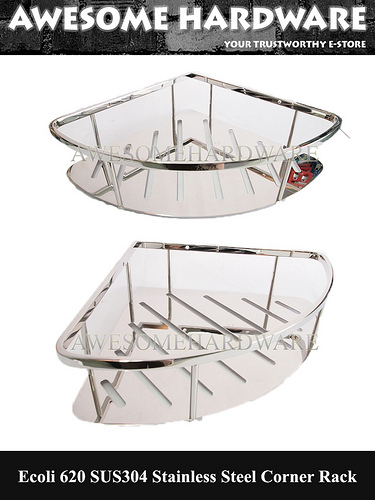 Ecoli 620 SUS304 Stainless Steel Bathroom Rack