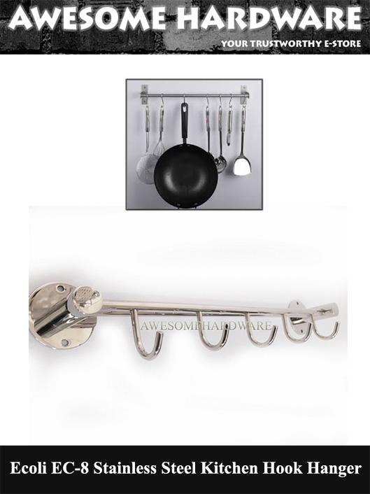 Ecoli Stainless Steel Bathroom Hook Kitchen Hook Hanger Cloth Hanger