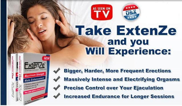 ExtenZe - BIGGER..HARDER..and more INTENSE ERECTION