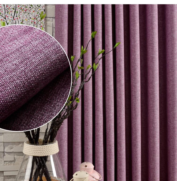 Extra Thick Linen Elegant Curtain-2.0 x 2.7- French Pleat