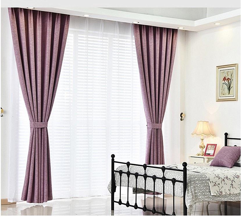 Extra Thick Linen Elegant Curtain-2.0 x 2.7- French Pleat
