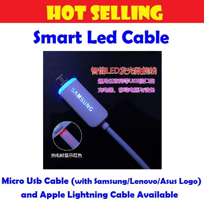 FAST CHARGING SAMSUNG/APPLE LED LIGHTING USB DATA CABLE FAST CHARGING SAMSUNG/APPLE LED LIGHTING USB DATA CABLE