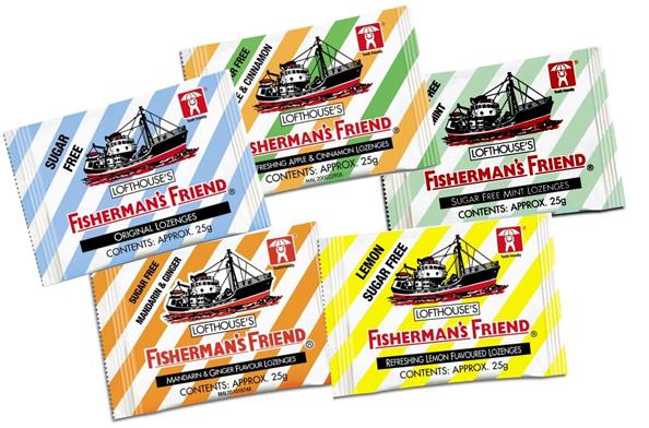 Fisherman's Friend Sugarfree Lozenges Mix Flavors 25g X 15 packs