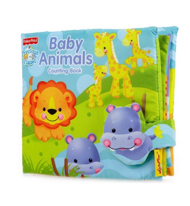 FisherPrice animal digital baby cloth book