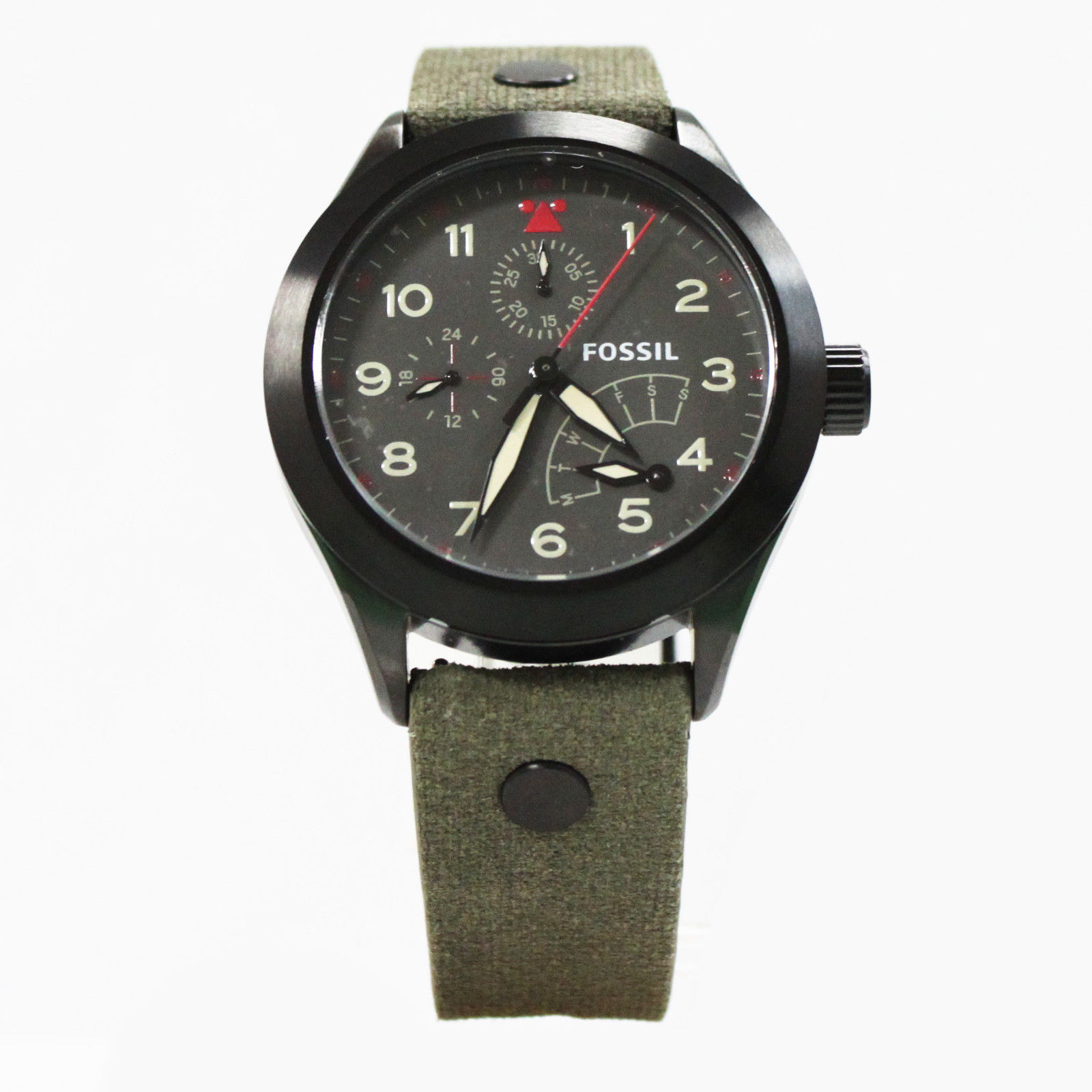 fossil ch2941 original s aeroflite green canvas fossil ch2941 original s aeroflite green canvas