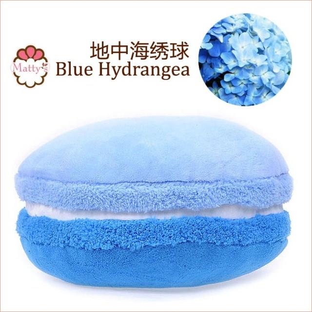 France Macaron Blue Hydrangea Flavor 37*15CM