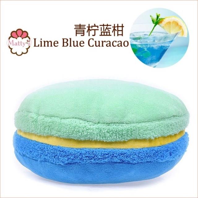 France Macaron Lime Blue Cucarao Flavor 37*15CM