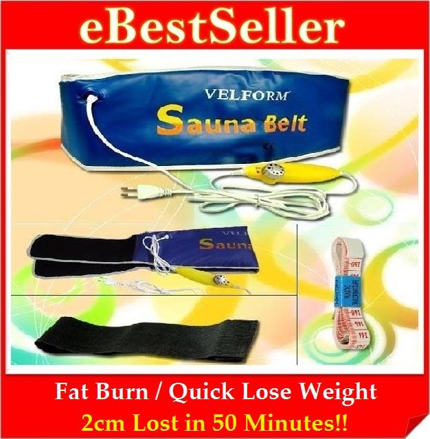 FREE 2 GIFTS + VELFORM Sauna Slimming Tummy Belt Lose Weight Fitness