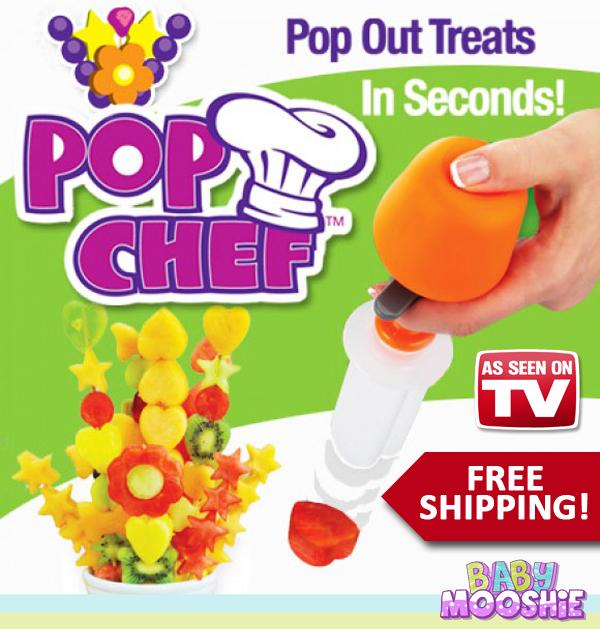 Free Shipping! POP CHEF Fruits Cupcakes Food Decorator | As Seen On TV