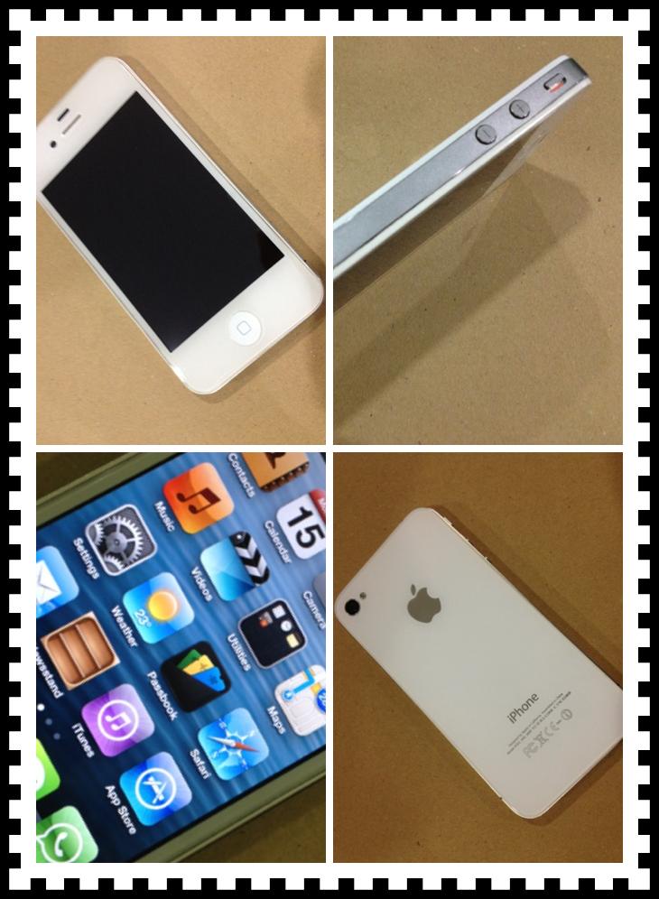 USED â FULL SET 16GB WHITE IPHONE 4 FOR SELL USED â FULL SET 16GB WHITE IPHONE 4 FOR SELL