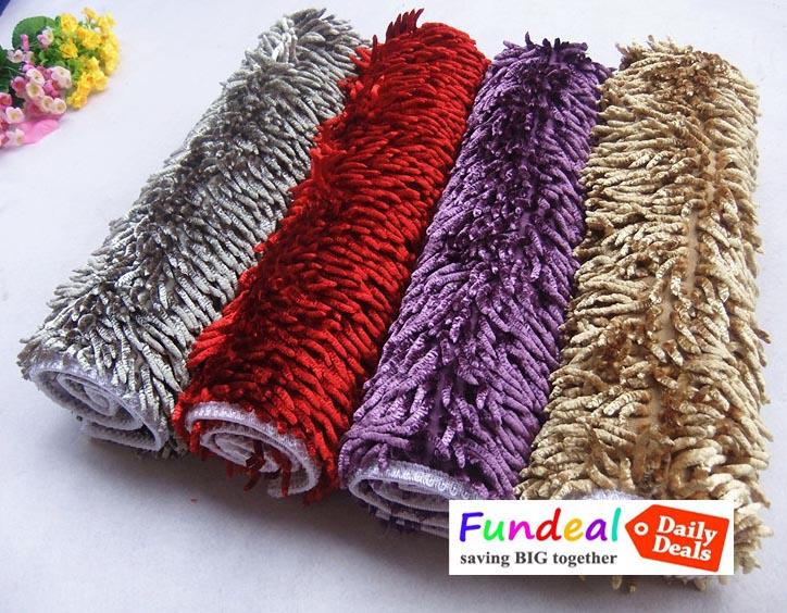 **Fundeal** Luxurious Thick Pile Soft Silky Non Slip Floor Mat/ Carpet **Fundeal** Luxurious Thick Pile Soft Silky Non Slip Floor Mat/ Carpet