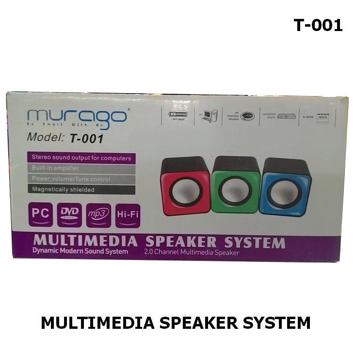 G-SYSTEM T-001 MULTIMEDIA SPEAKER SYSTEM