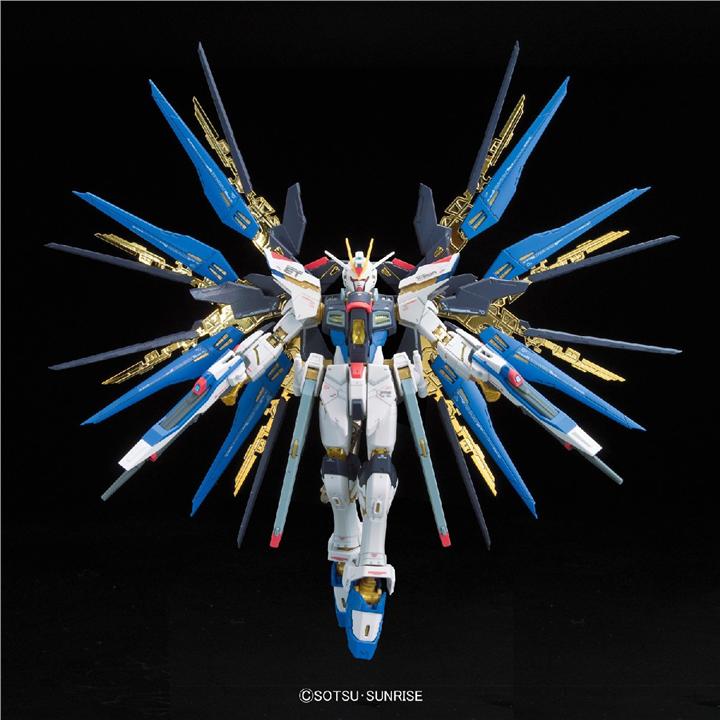 GaoGao Gundam MG 1/100 Strike Freedom with Crystal Wing & 2 Stands GaoGao Gundam MG 1/100 Strike Freedom with Crystal Wing & 2 Stands