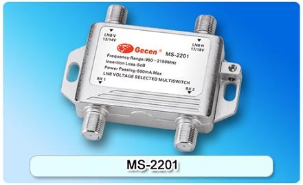 gecen 2x2 2 in 2 out satellite multiswitch 13 18v gecen 2x2 2 in 2 out satellite multiswitch 13 18v