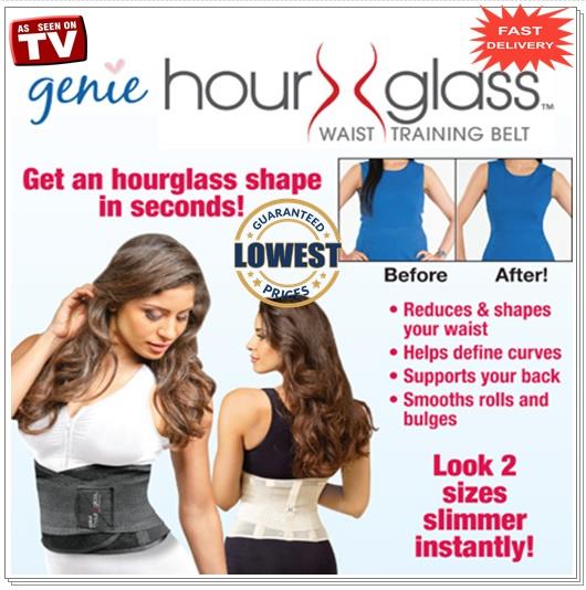 Genie Hour Glass™ Waist Training Belt By Same Company As Genie Bra
