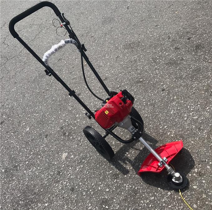 Giant Wheeled Hand Push Gasoline Bru (end 2/7/2018 10:15 PM)