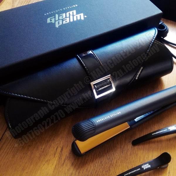 GlamPalm GP201BL Korea Ceramic Hair Straightener Iron GlamPalm GP201BL Korea Ceramic Hair Straightener Iron