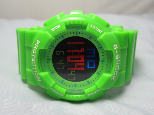 New Green Casio G-Shock Digital Watch ( G-405 )