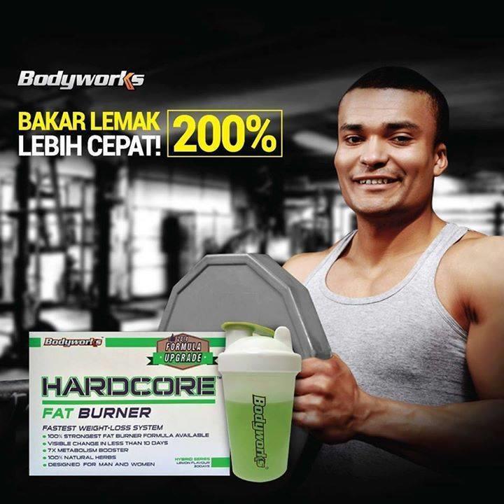 Hardcore Fat Burner by BODYWORKS with Free Shaker Hardcore Fat Burner by BODYWORKS with Free Shaker