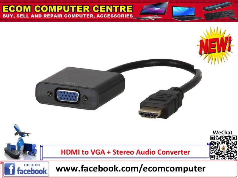 HDMI to VGA Converter Adapter