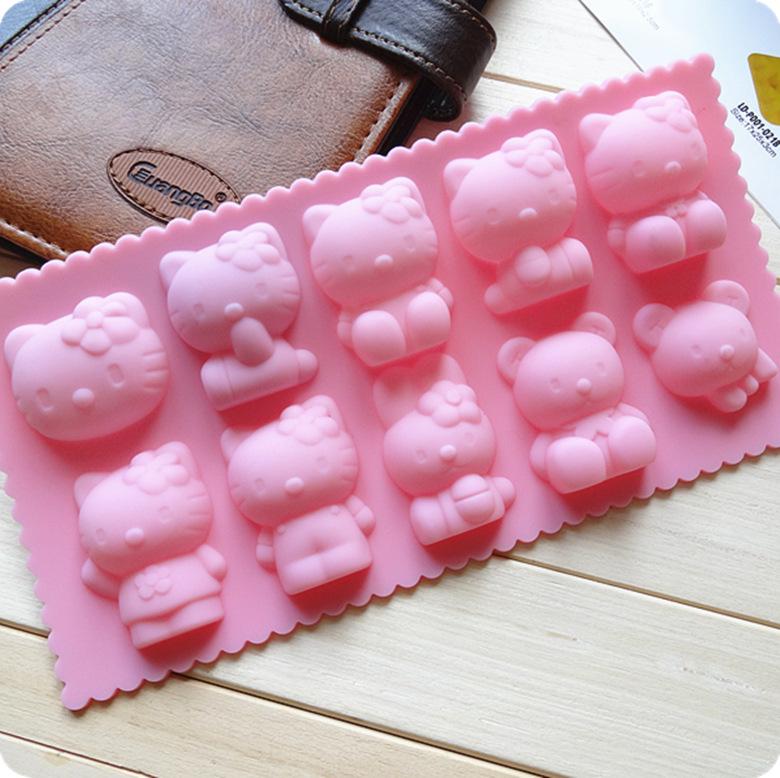 Hello Kitty chocolate / ice / Jelly Mold