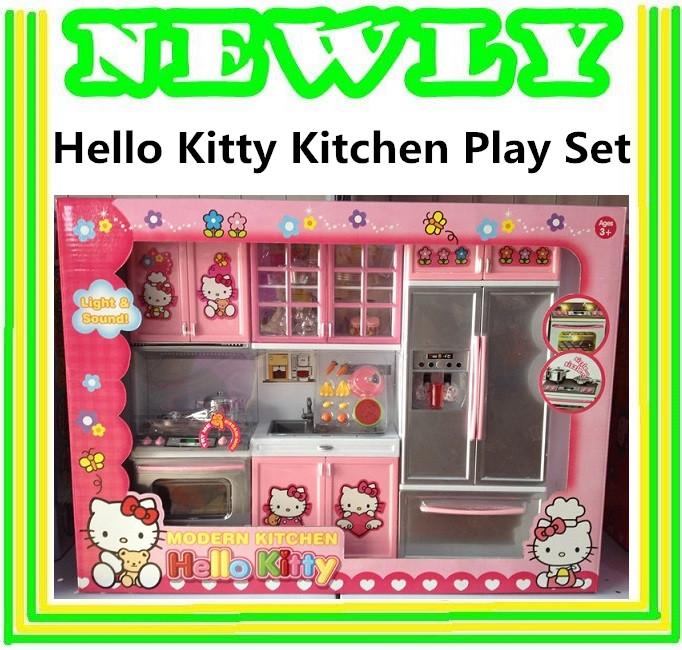 Hello Kitty Modern Deluxe Kitchen Play Set (Kuala Lumpur, end time 6/6