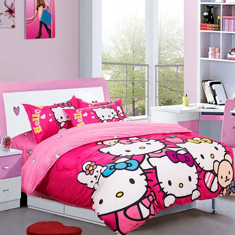 Hello Kitty Pink Queen size bedsheet end 6 13 2016 4 15 PM