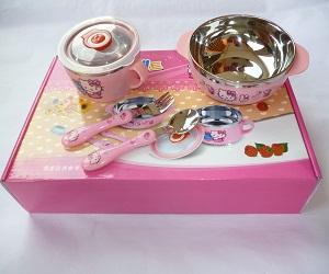 Hello Kitty Tableware 5pcs Set